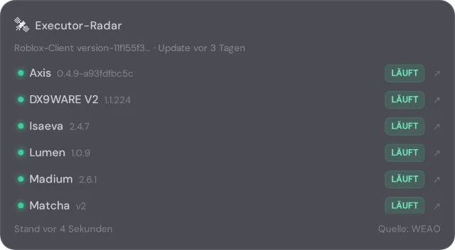 Tool-Radar — das Widget in NX1